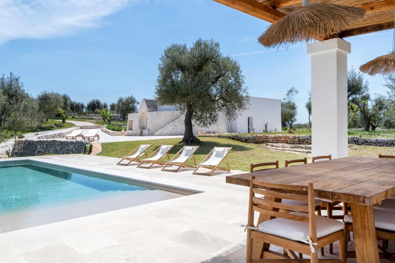 Trulli Cicerali , Trulli Design Con Piscina Panoramica Villa Ostuni Exterior foto