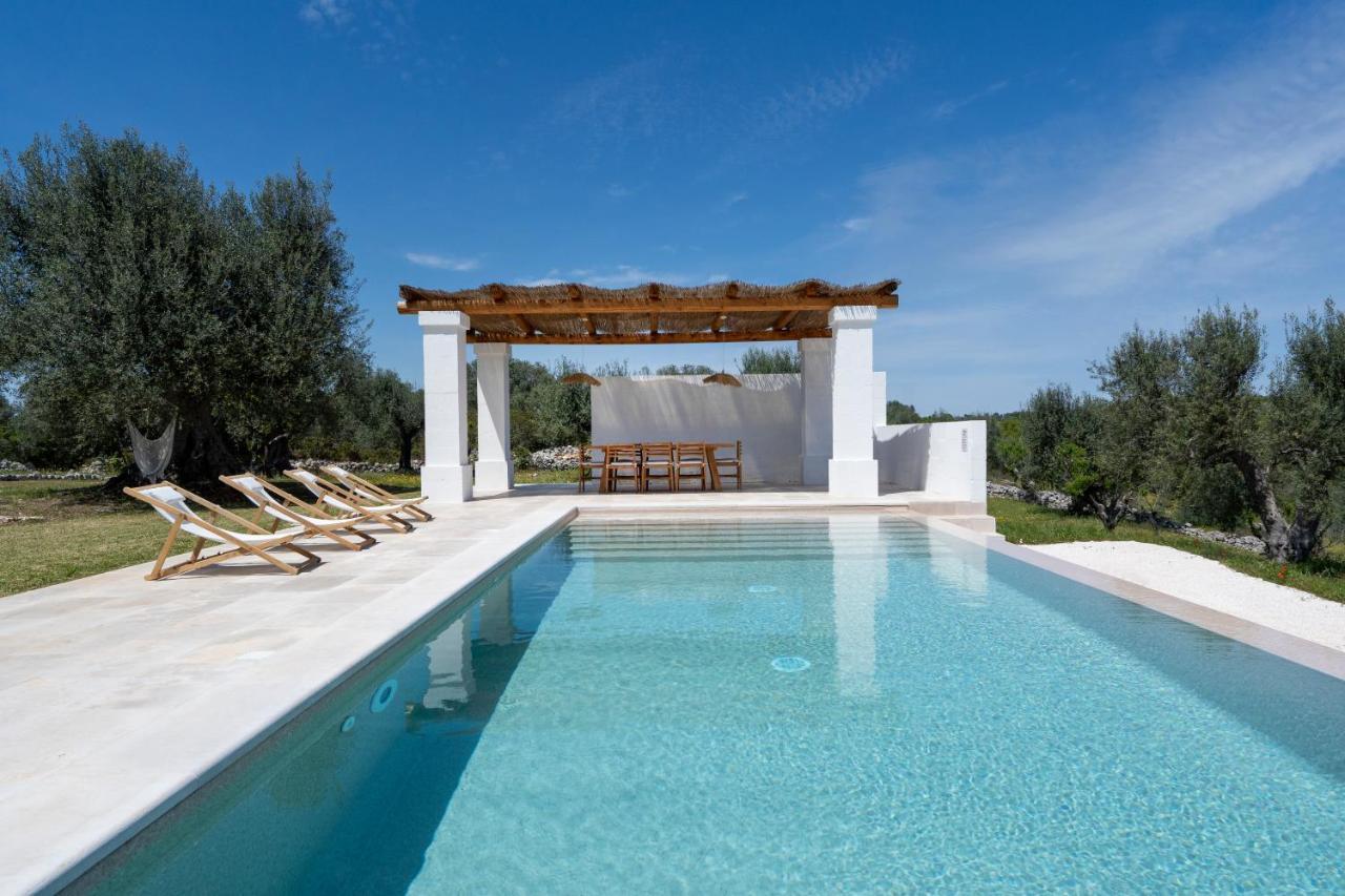 Trulli Cicerali , Trulli Design Con Piscina Panoramica Villa Ostuni Exterior foto