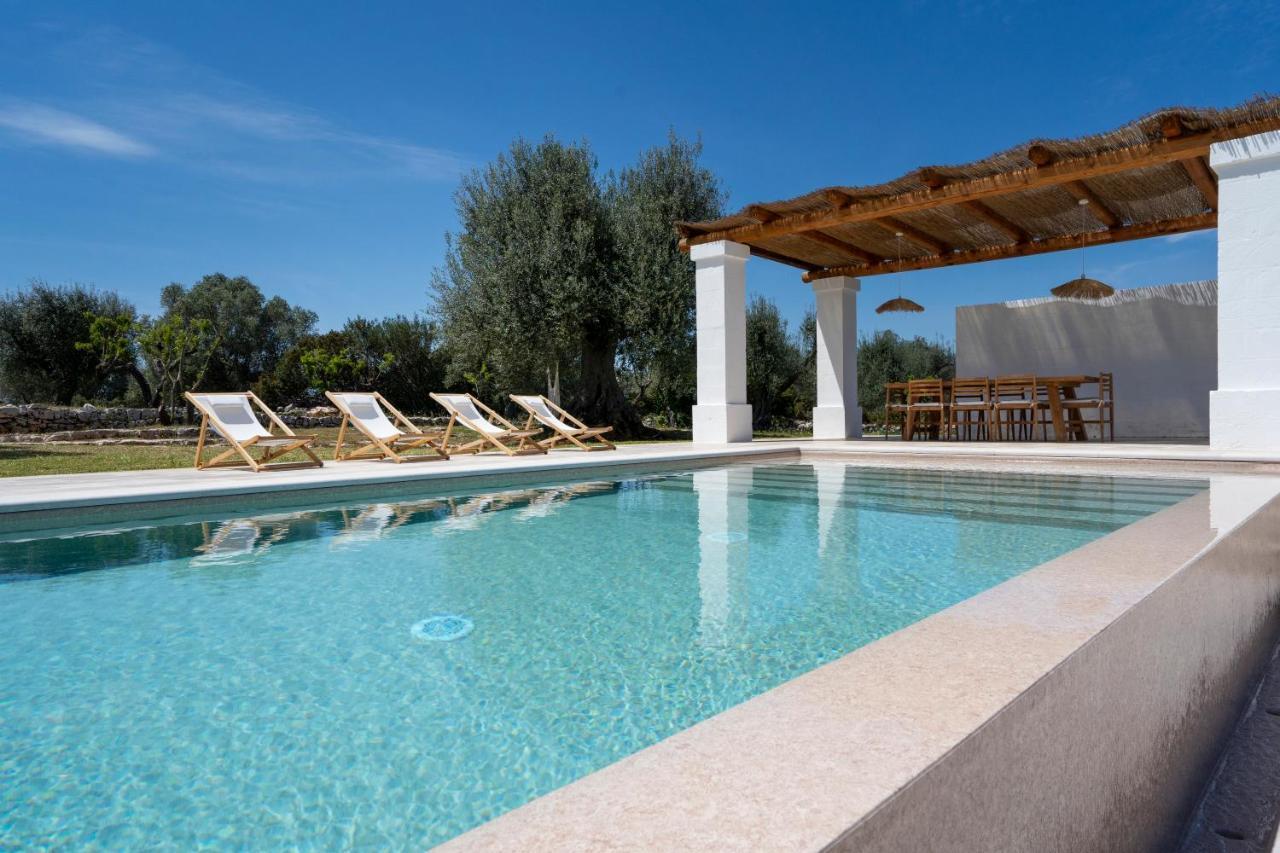 Trulli Cicerali , Trulli Design Con Piscina Panoramica Villa Ostuni Exterior foto