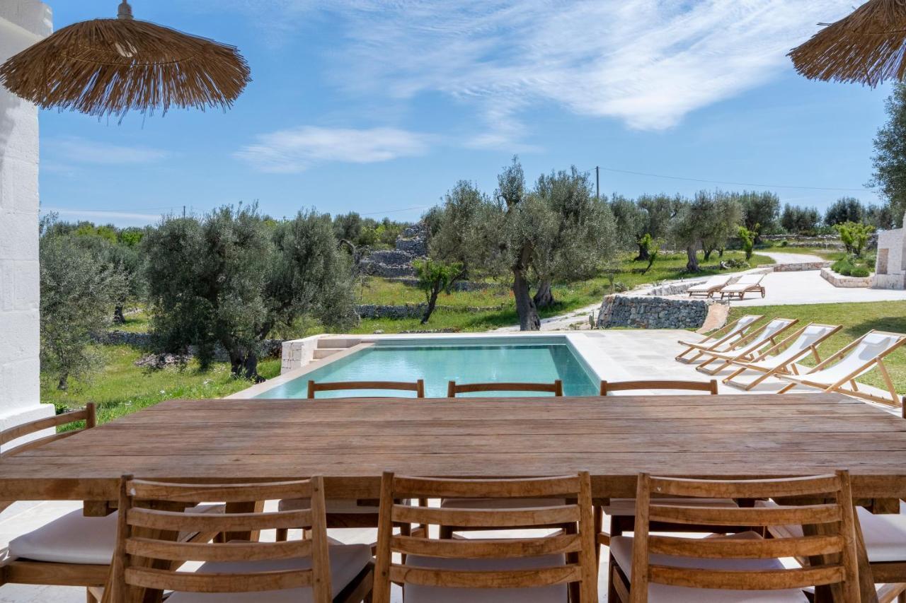 Trulli Cicerali , Trulli Design Con Piscina Panoramica Villa Ostuni Exterior foto