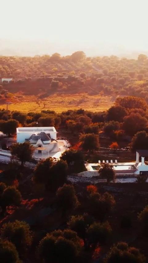 Trulli Cicerali , Trulli Design Con Piscina Panoramica Villa Ostuni Exterior foto