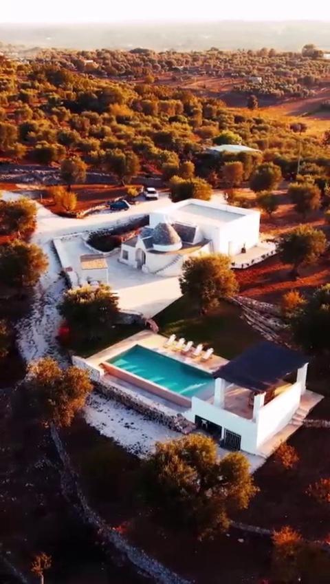 Trulli Cicerali , Trulli Design Con Piscina Panoramica Villa Ostuni Exterior foto